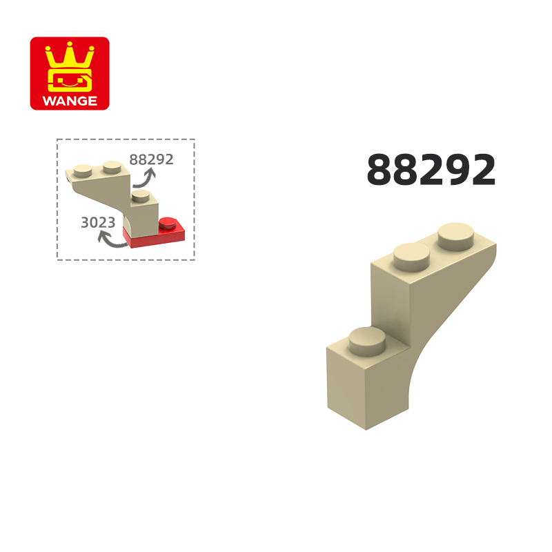 WANGE 88292 100g/94PCS 1x3x2 A - огляд і ціна Lego Set City