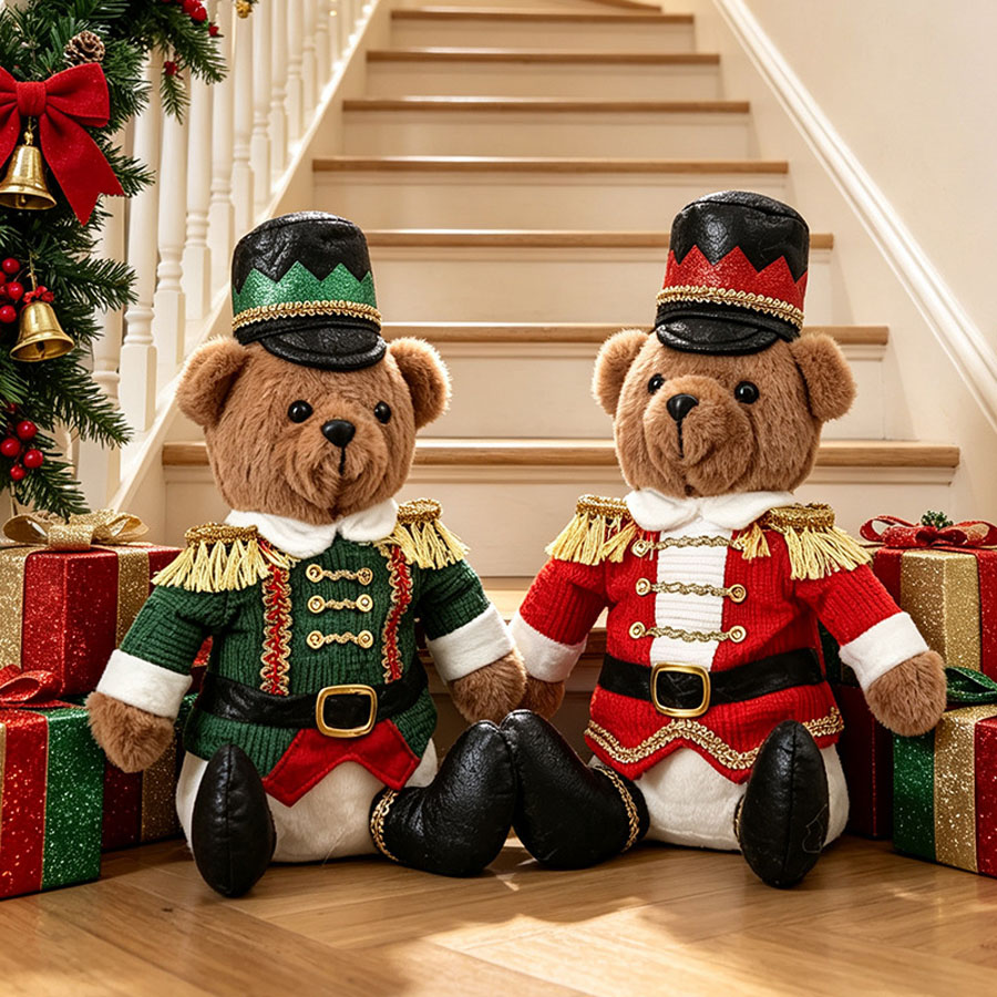 Christmas Soldier Bear Doll Nu - огляд і ціна Nutcracker Figurine