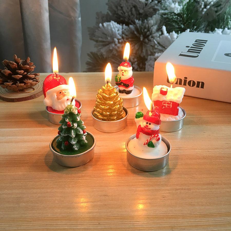 3Pcs Christmas Decorative Cand - огляд і ціна Holiday Candle Set
