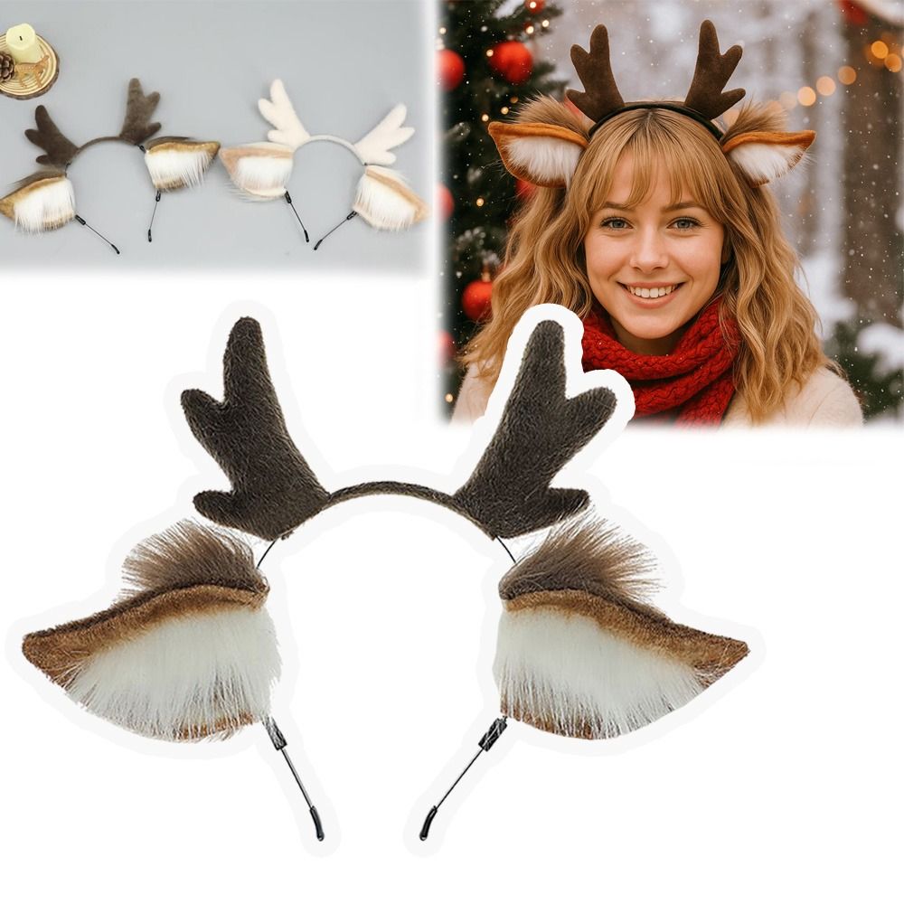 Lolita Deer Ears Reindeer Antl - огляд і ціна Reindeer Antlers Headband