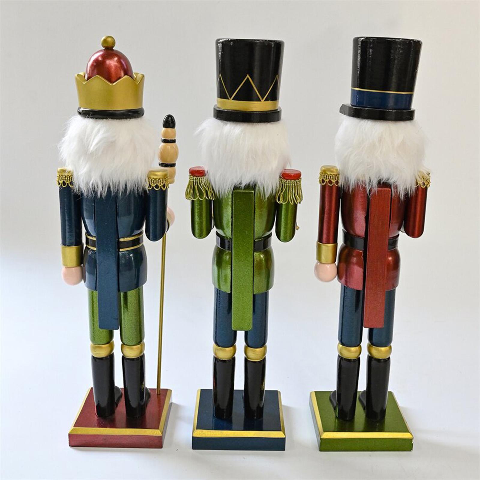 Decorative Wood Nutcracker Fig - огляд і ціна Nutcracker Figurine