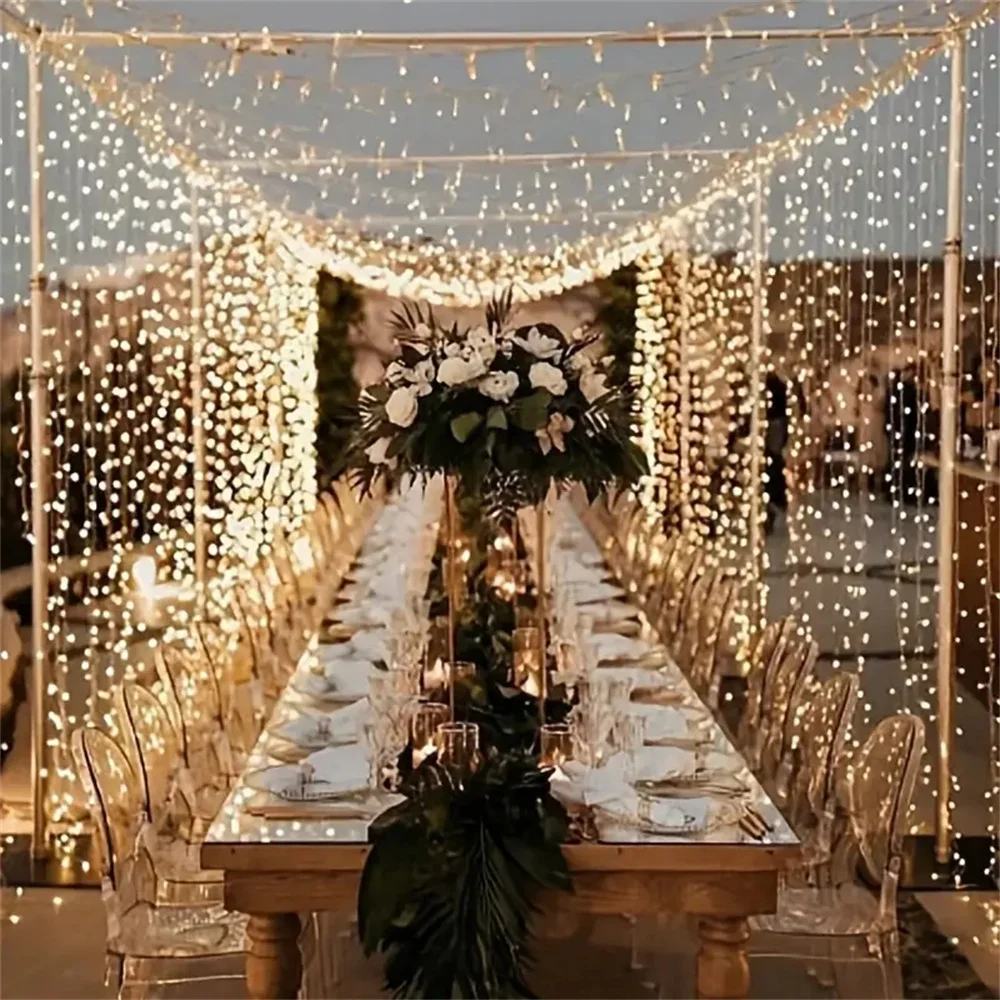 Battery Power 3/6m Curtain LED - огляд і ціна Led Fairy String Lights