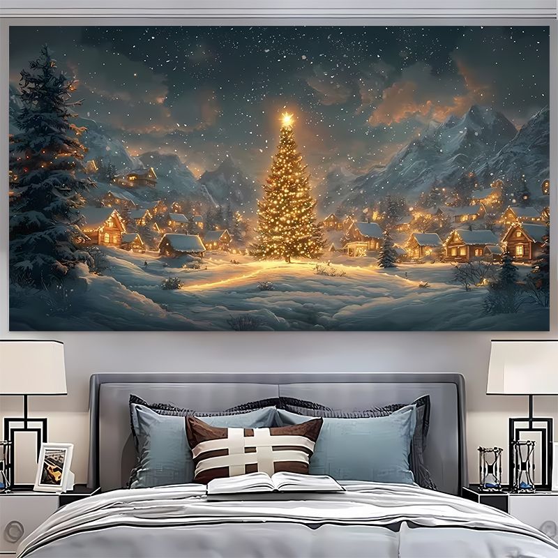 VIKAMA Snow Mountain Christmas - огляд і ціна Christmas Tree Artificial