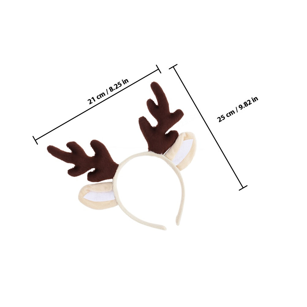 3Pcs Reindeer Antler Headband  - огляд і ціна Reindeer Antlers Headband