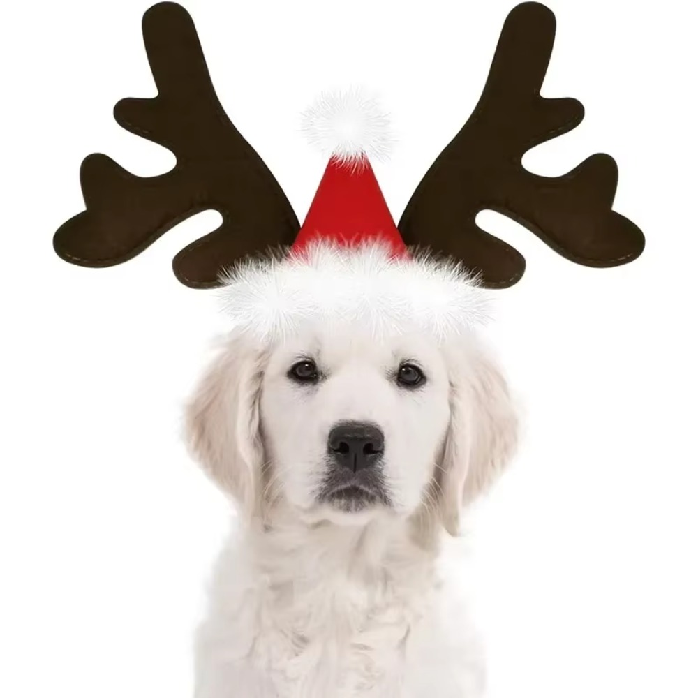 Pet Christmas Reindeer Antler  - огляд і ціна Reindeer Antlers Headband