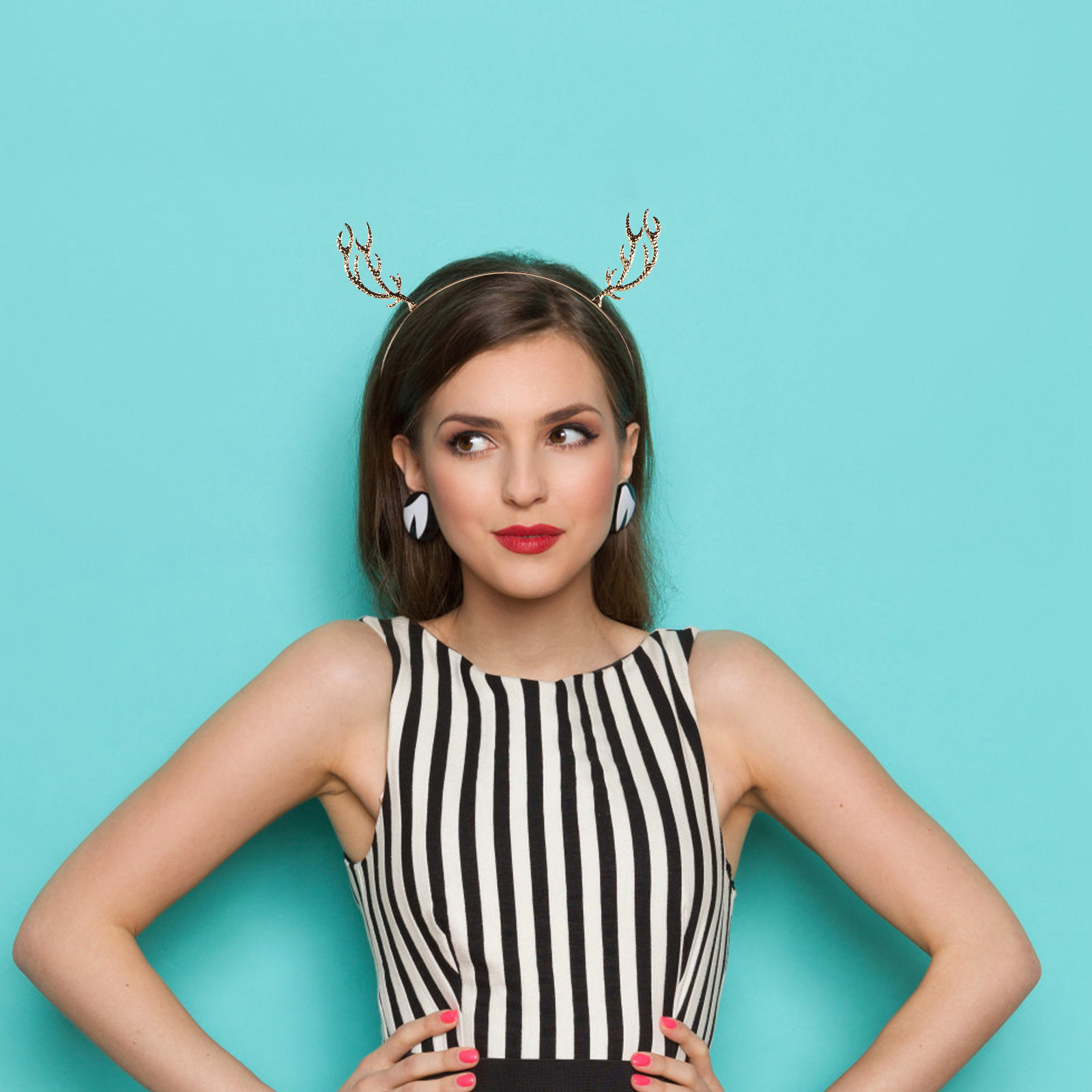 Christmas Costume Headband Rei - огляд і ціна Reindeer Antlers Headband
